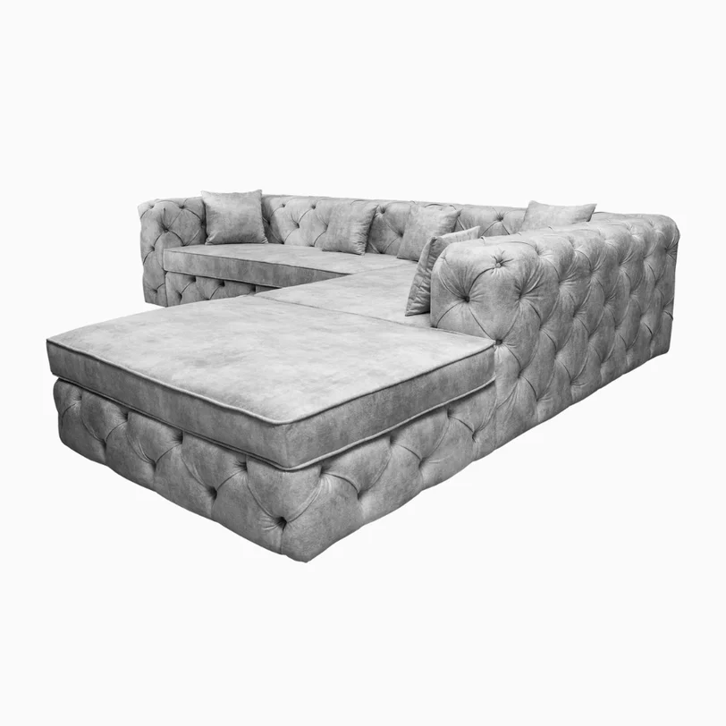 Rohová sedačka Chesterfield